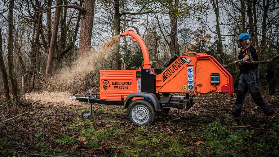 Snoeiafval ter plaatse verwerken bespaart veel tijd