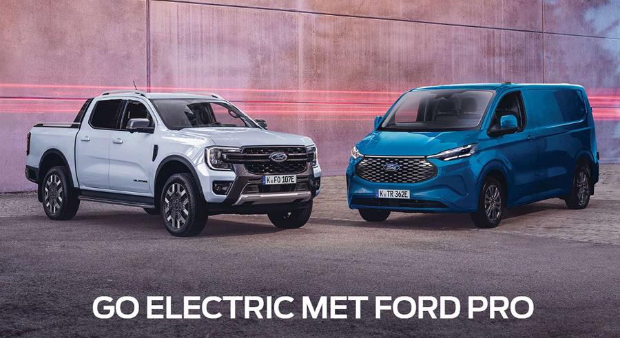 Ford Pro op Matexpo 2025: concrete elektrificatie