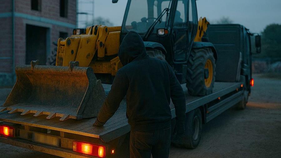 À l'aide! On a volé mon engin de chantier