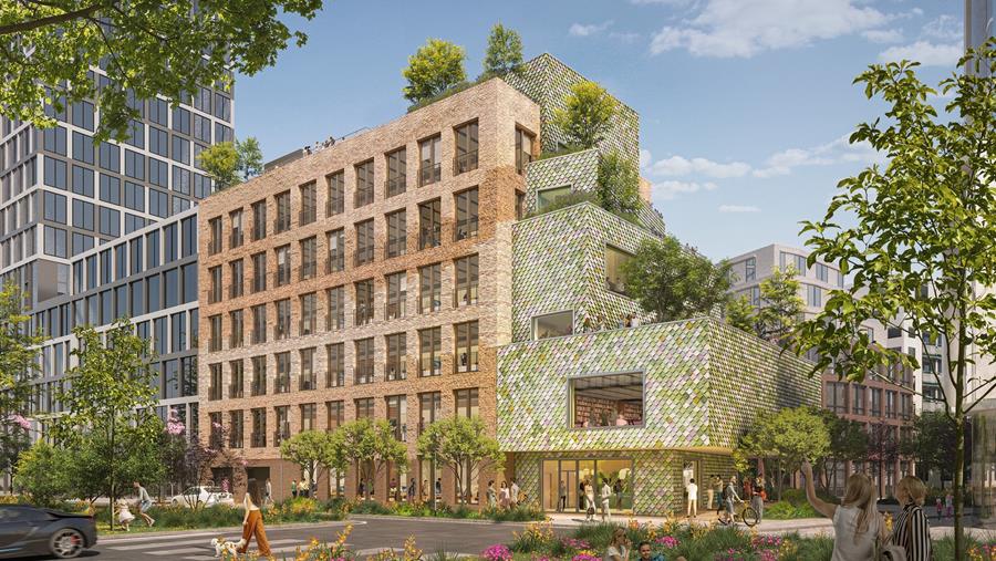 Circulaire gevel voor MVRDV-project in München