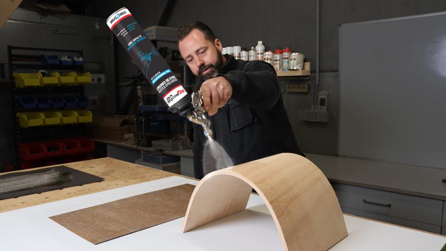 Start 2 Spray Click & Fix: efficiënt verlijmen zonder compromissen