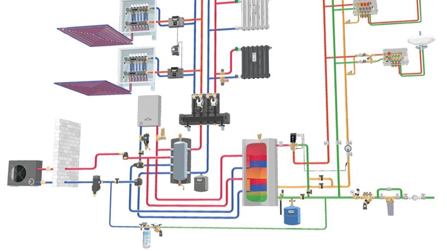 Kies voor installatiecomponenten afgestemd op warmtepompen