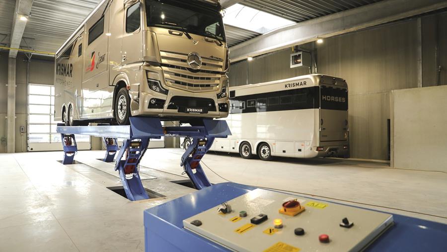 Semi-schaarhefbrug verhoogt efficiëntie bij Krismar