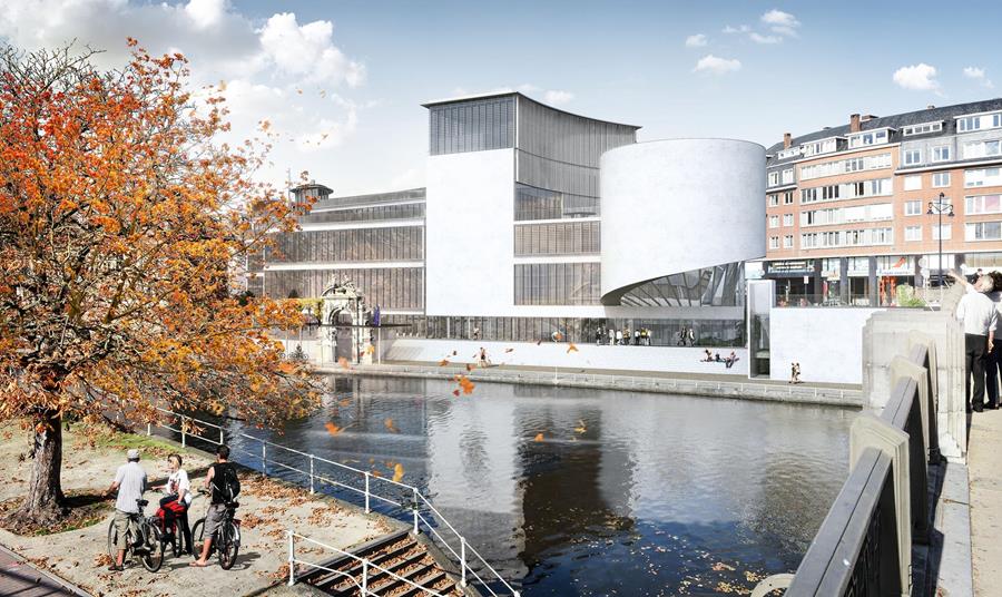 LE DELTA (NAMUR): LA NOUVELLE MAISON DE LA CULTURE 