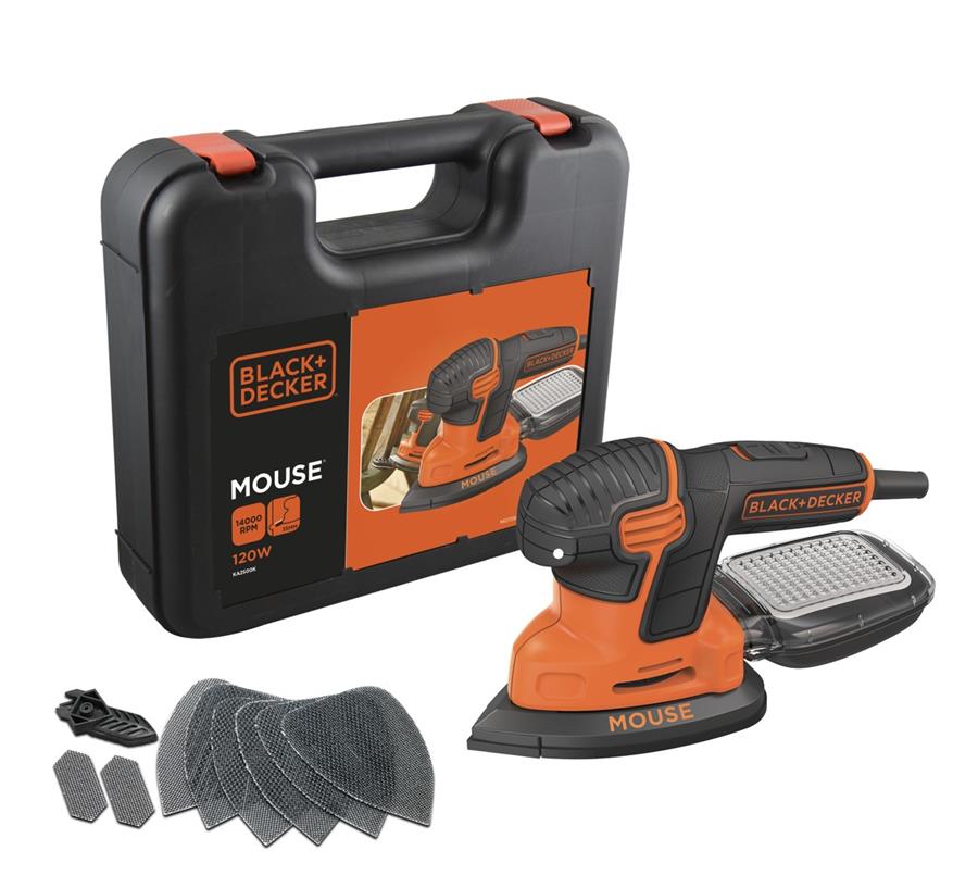 Test: Black+Decker Mouse: klein maar krachtig