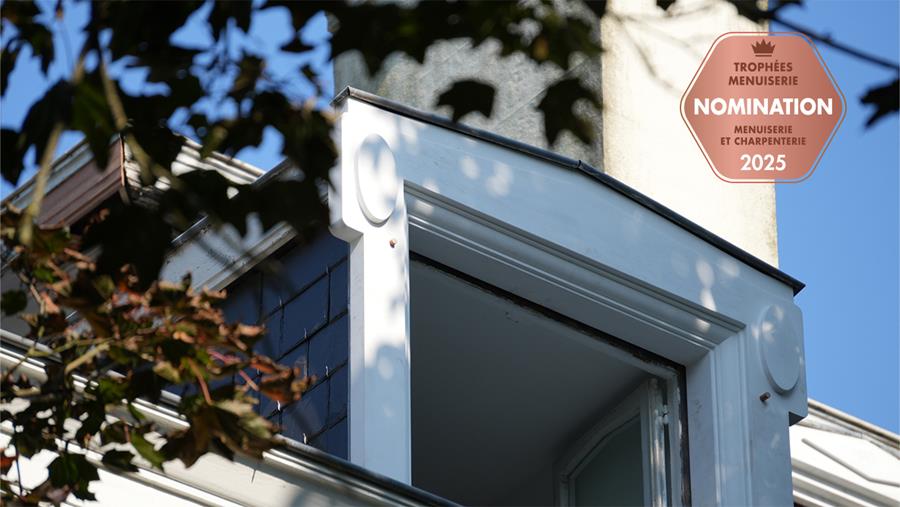 Reconstruction authentique de lucarnes à Itegem