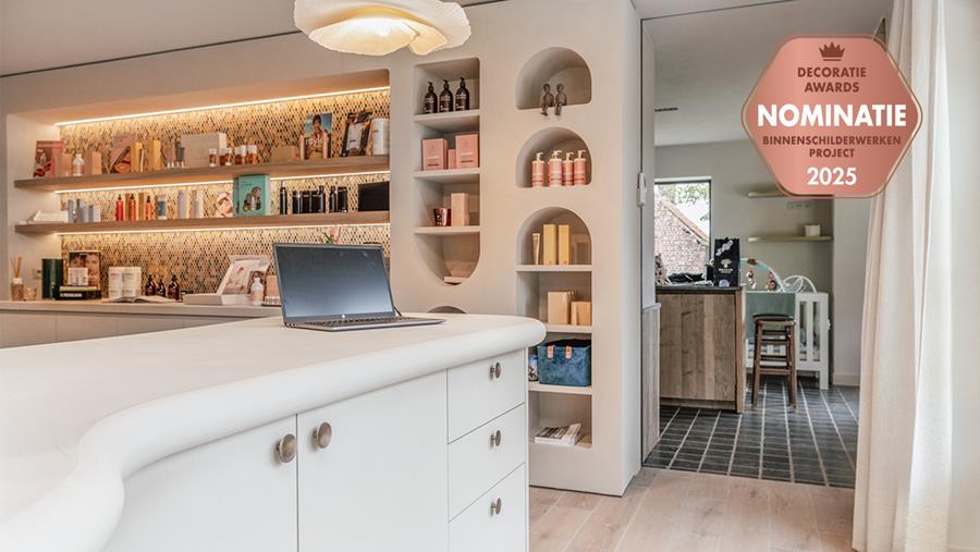 Stijlvolle herinrichting van schoonheidsinstituut