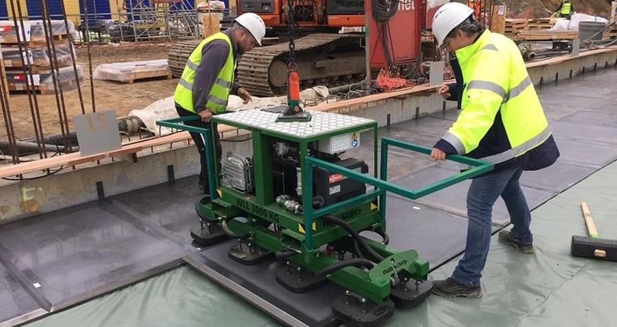 Lood van Uzimet beschermt bezoekers en personeel