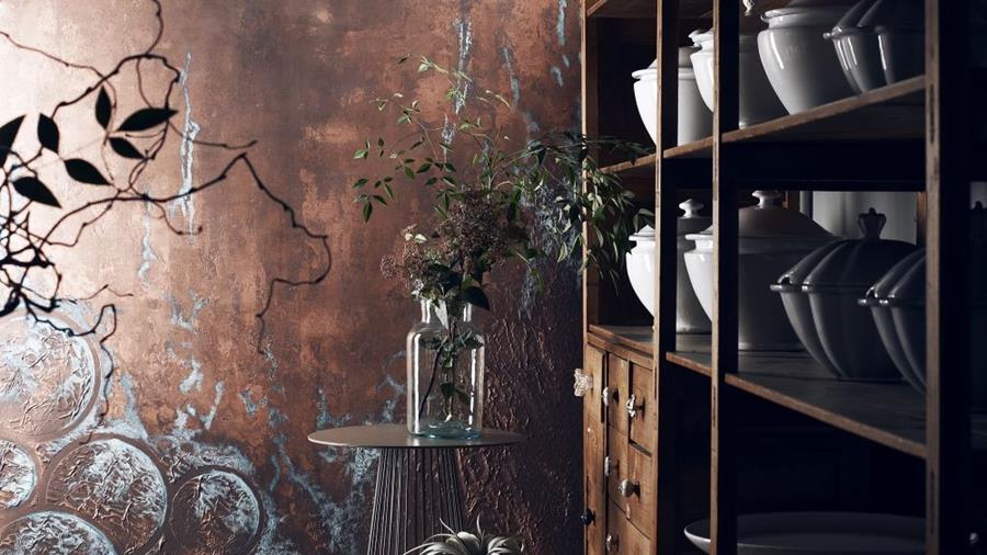 Le look dur de la rouille