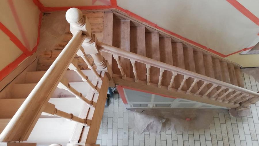 Renovatiemogelijkheden van houten trappen