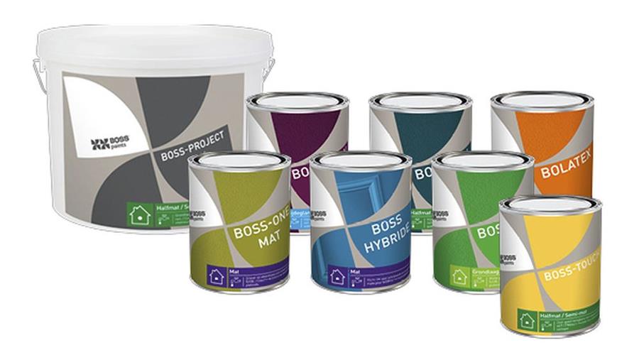 BOSS paints réinvente sa gamme de peintures murales intérieures