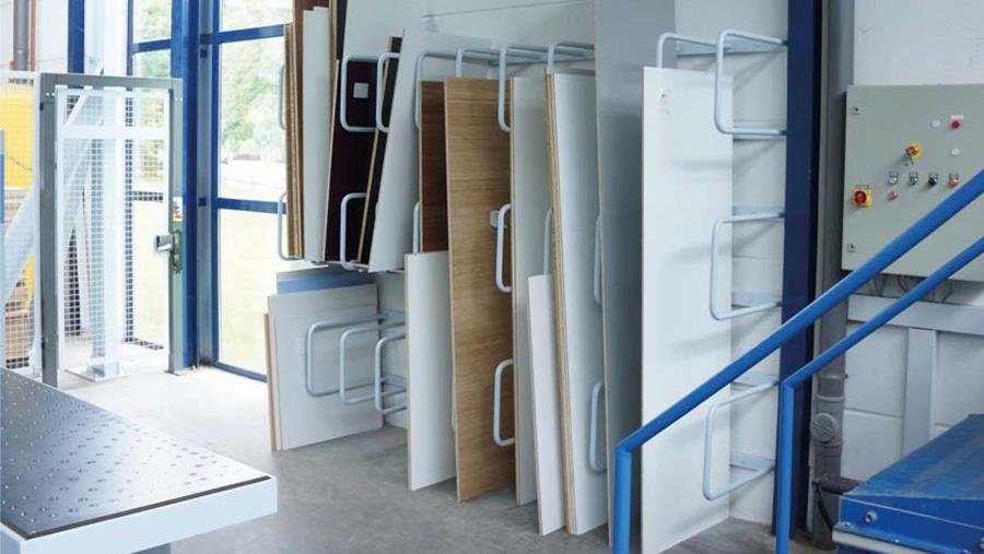 Connectiviteit en workflow van een automatisch platenmagazijn