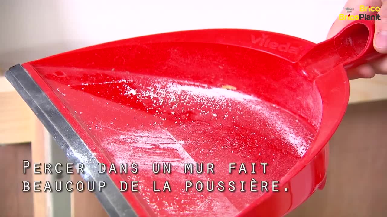 CONSEIL DE LA SEMAINE: COLLECTER LA POUSSIERE DE FORAGE