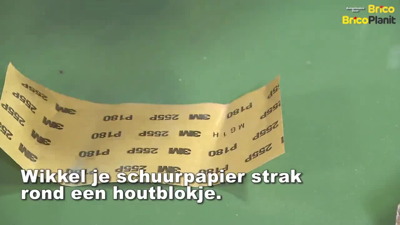 TIP VAN DE WEEK: SCHUREN ZONDER SCHEUREN