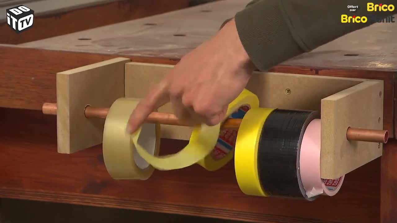 CONSEIL DE LA SEMAINE: FAITES VOTRE PROPRE PORTE-RUBAN