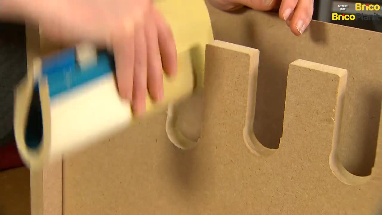 Bloc-notes comme bloc de ponçage