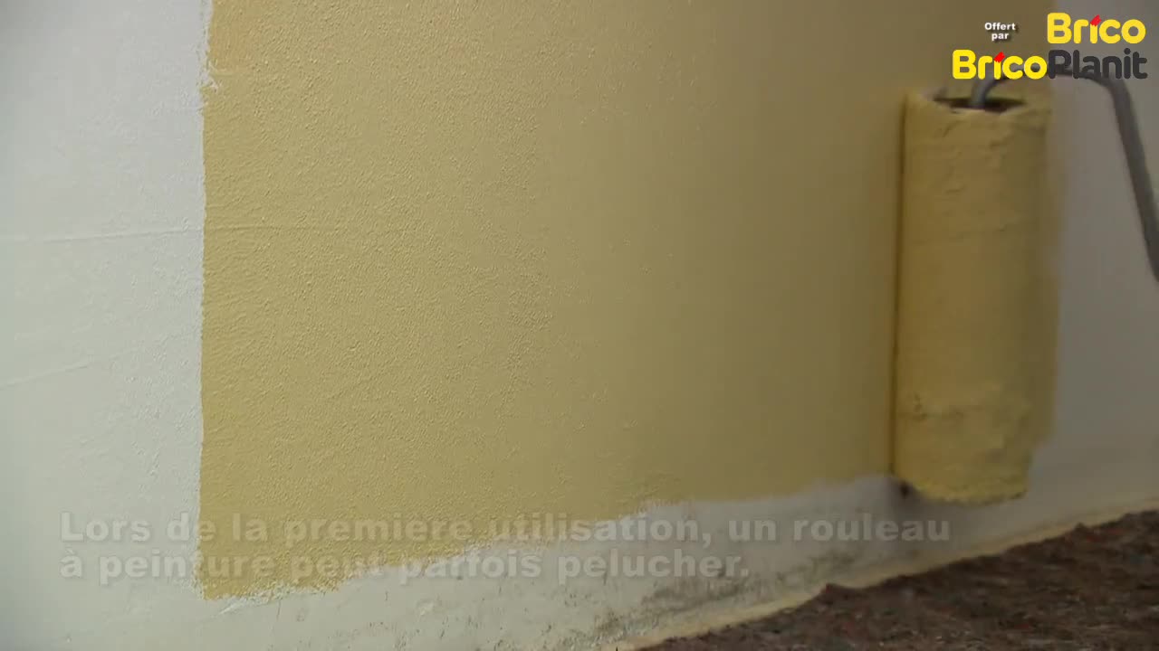 Rouleau à peinture sans peluche