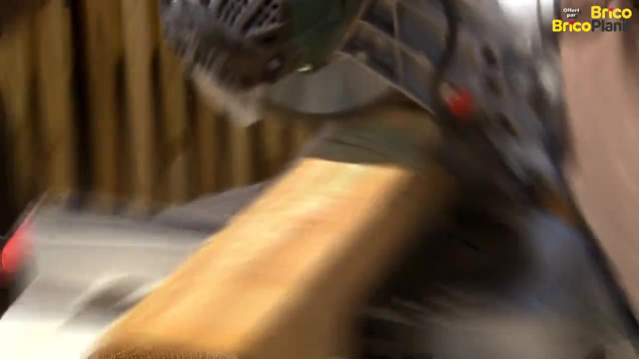 Comment scier des poutres épaisses?