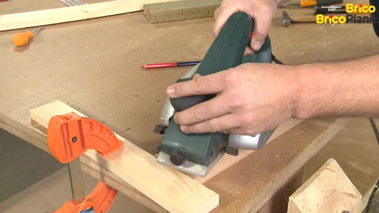 Hoe schaaf je zonder hout weg te kappen?