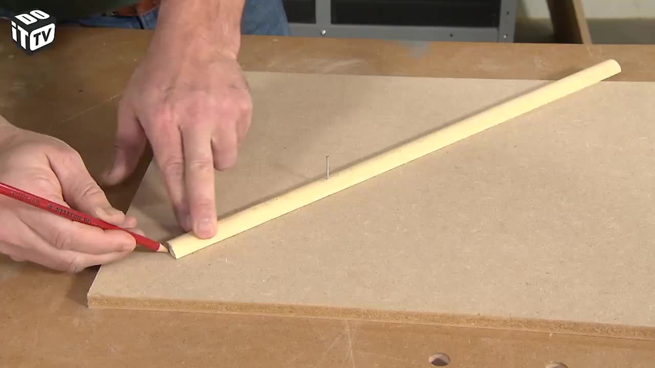 Comment dessiner facilement un cercle sur du bois