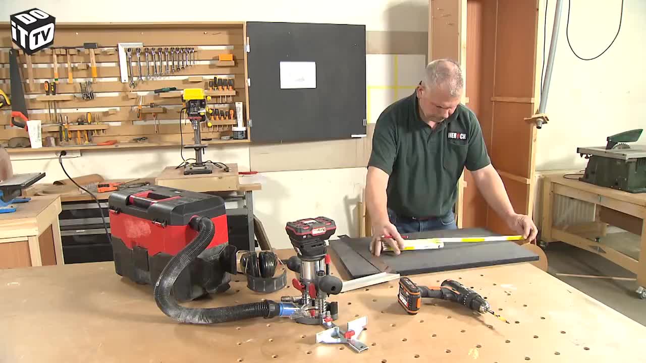 Hoe maak je een ronding met een bovenfrees?