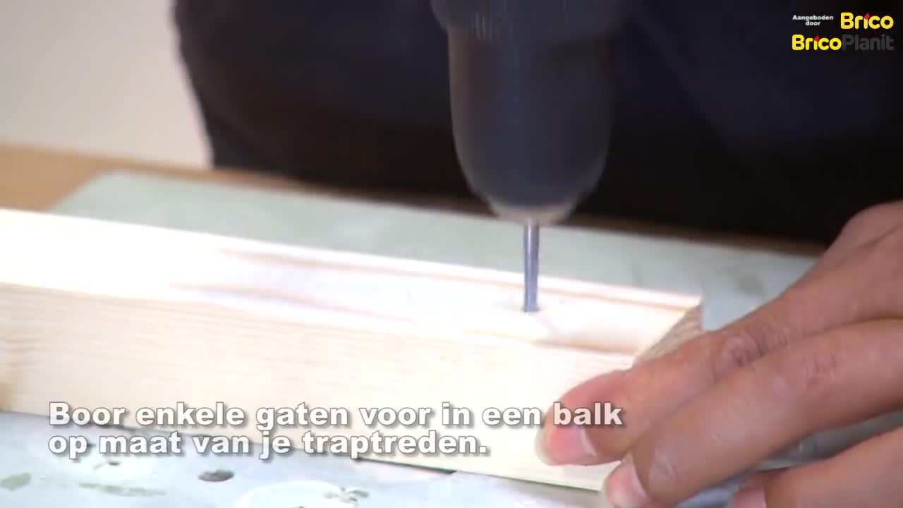 Hoe verstevig je een trap?