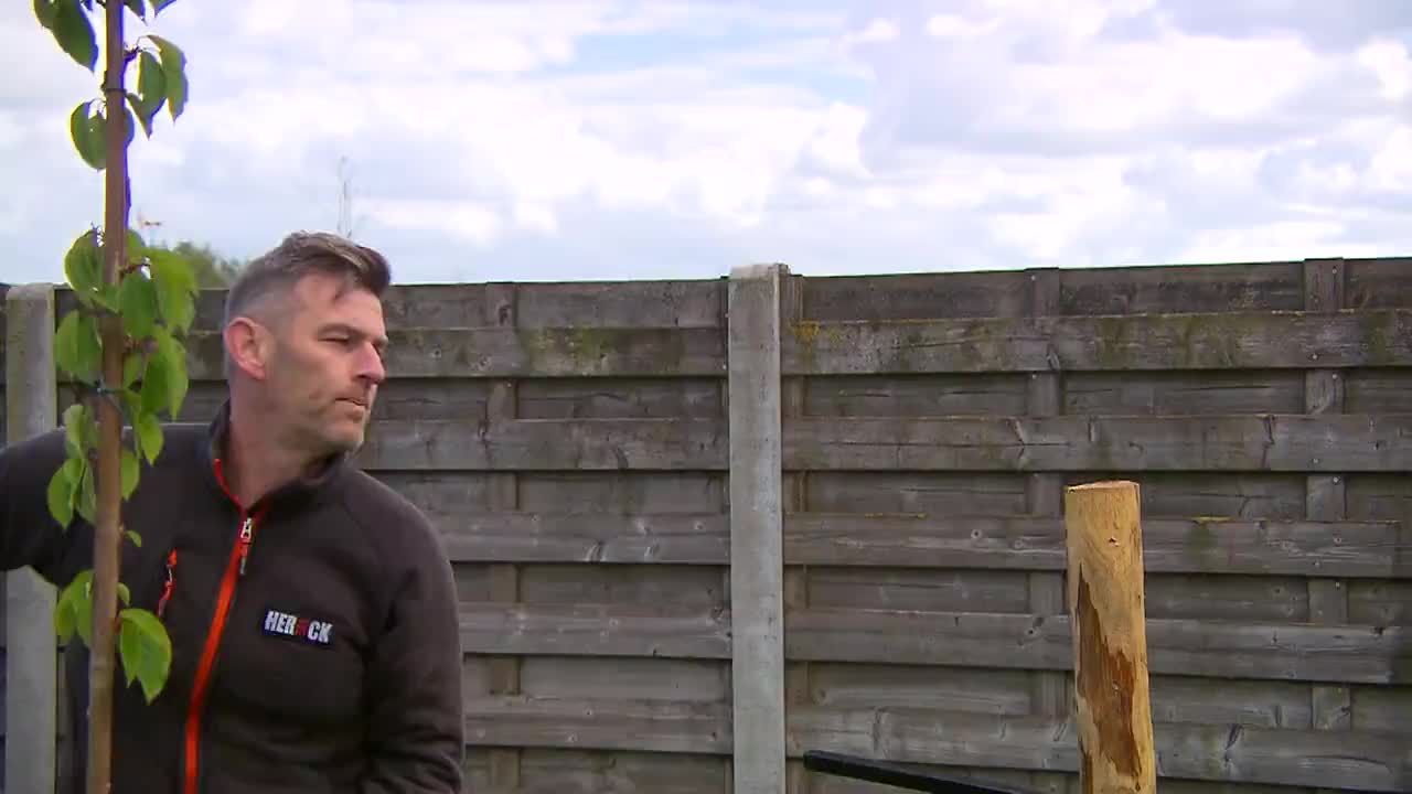 Hoe herstel je een gespleten paal?