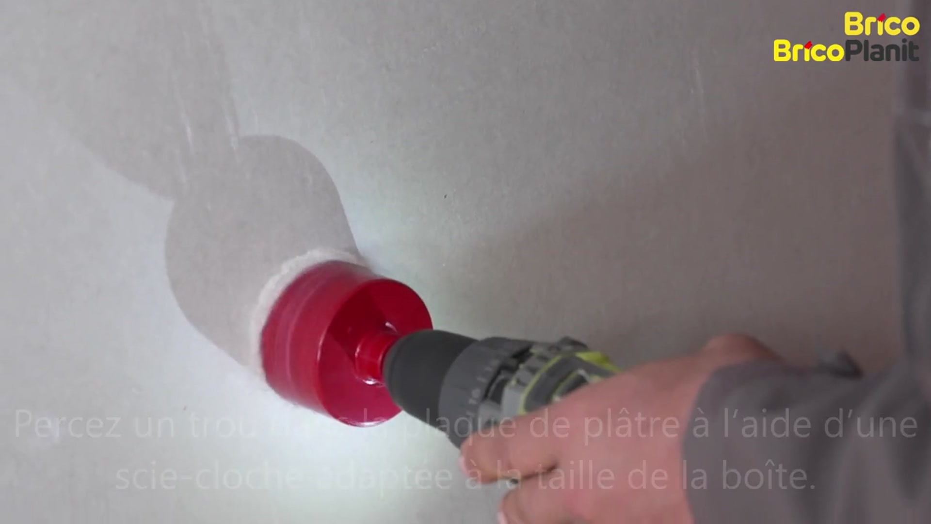 Comment poser une boîte d'encastrement?