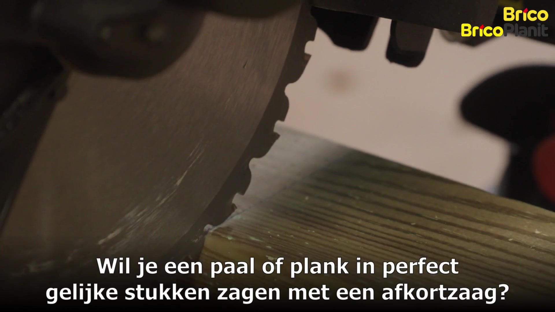 Hoe zaag je perfect gelijke stukken?