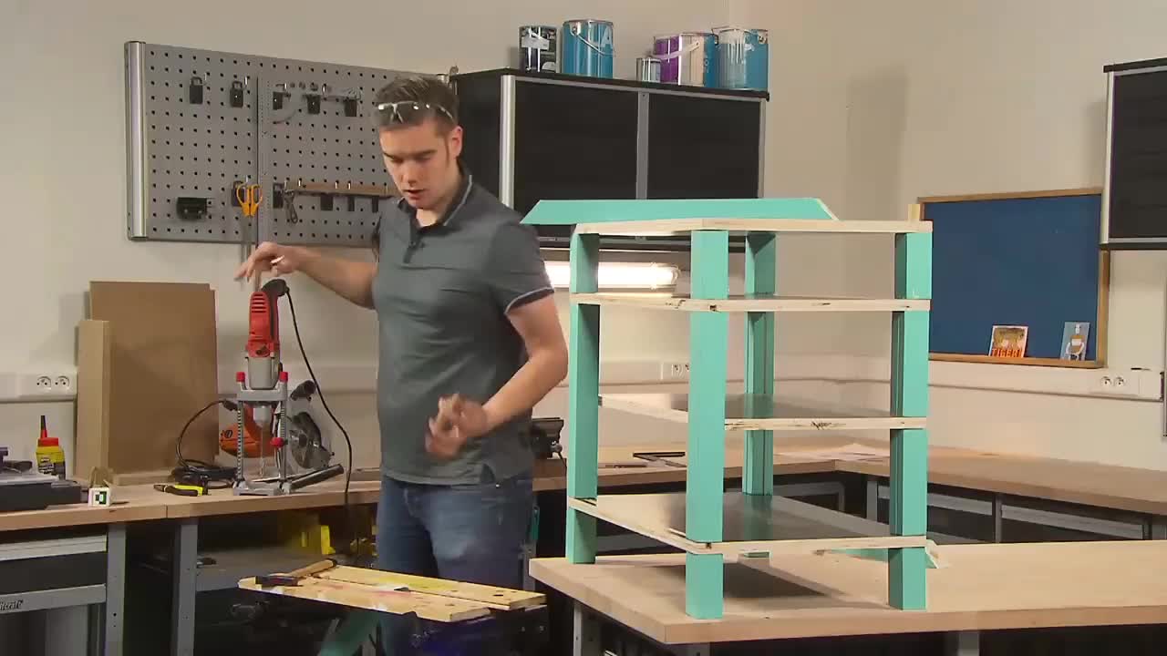 HOE ZELF EEN KINDERWERKBANK MAKEN