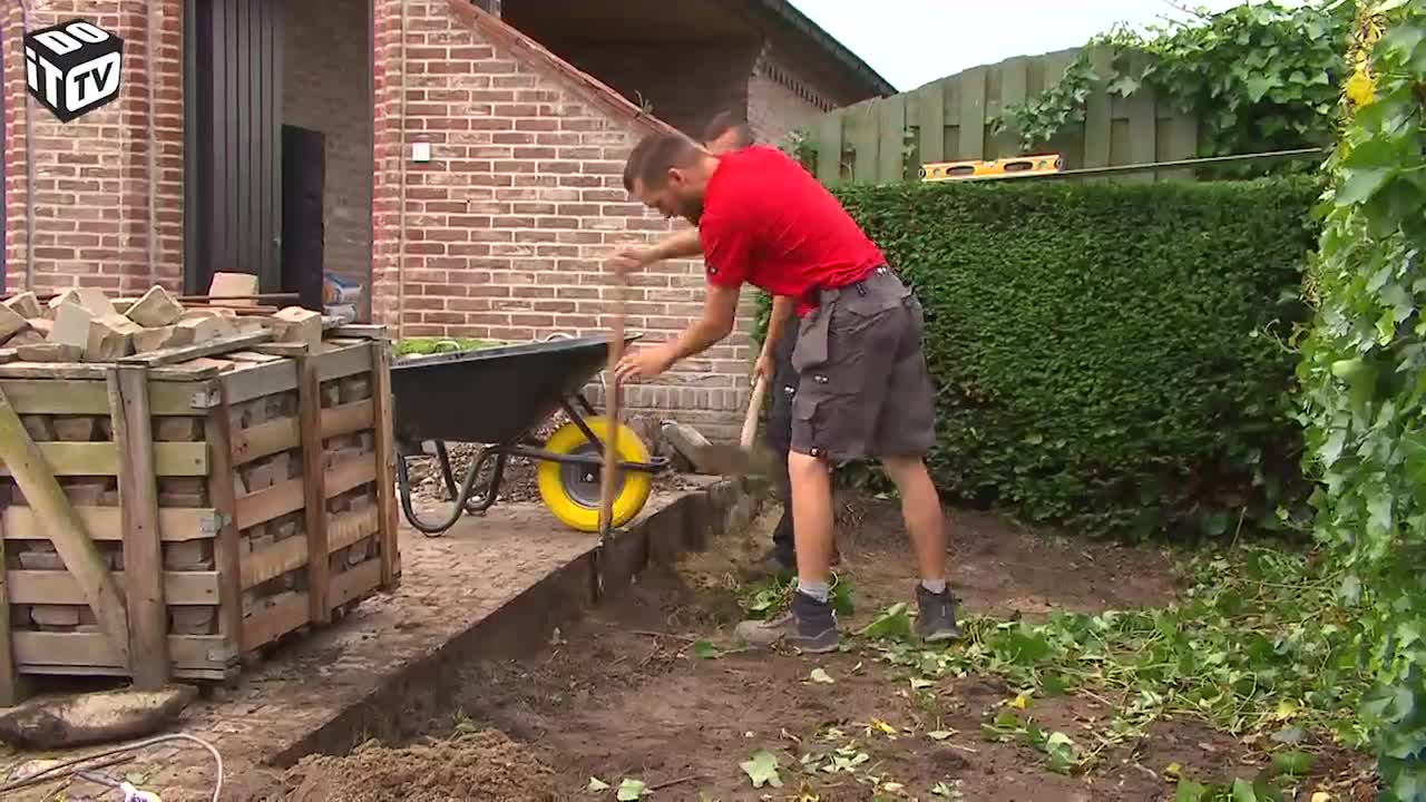 Hoe de fundering leggen voor kasseien