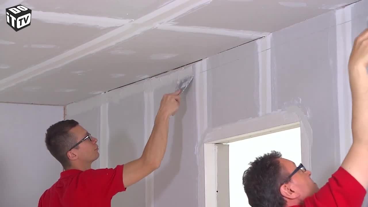 HOE JE GIPSNADEN AFWERKEN