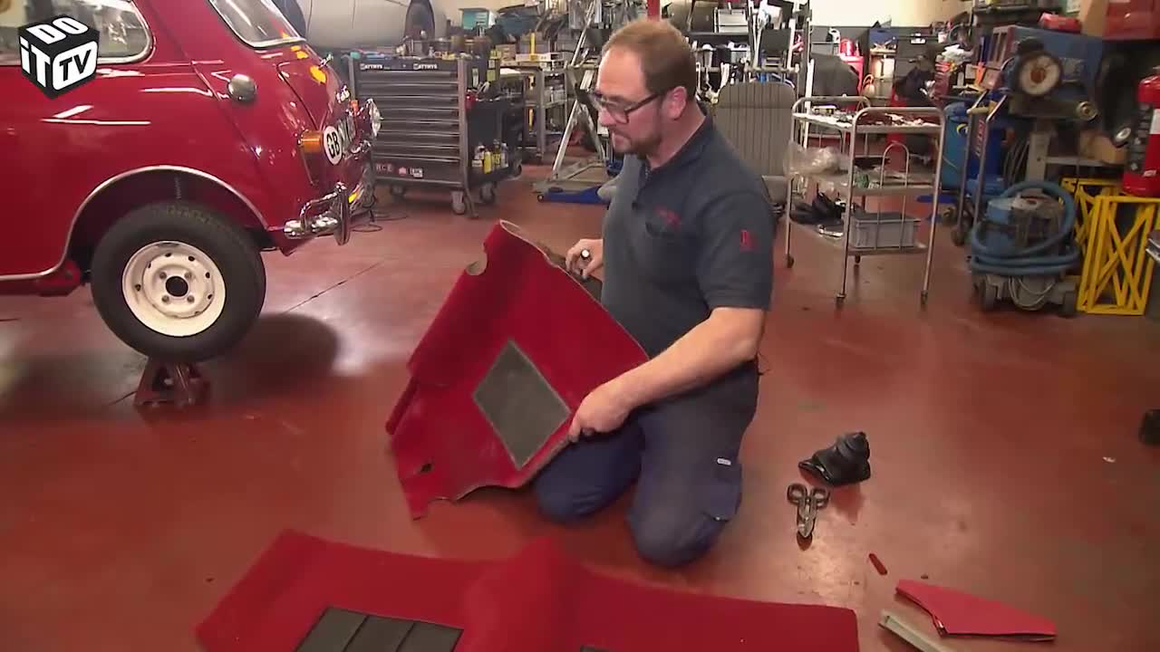 De Engelse Oldtimer: afwerking van het interieur (deel 3)