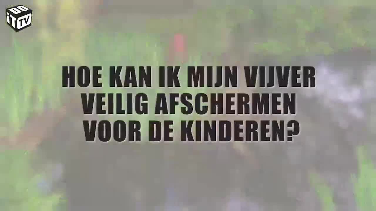Hoe plaats je omheining rond een vijver?