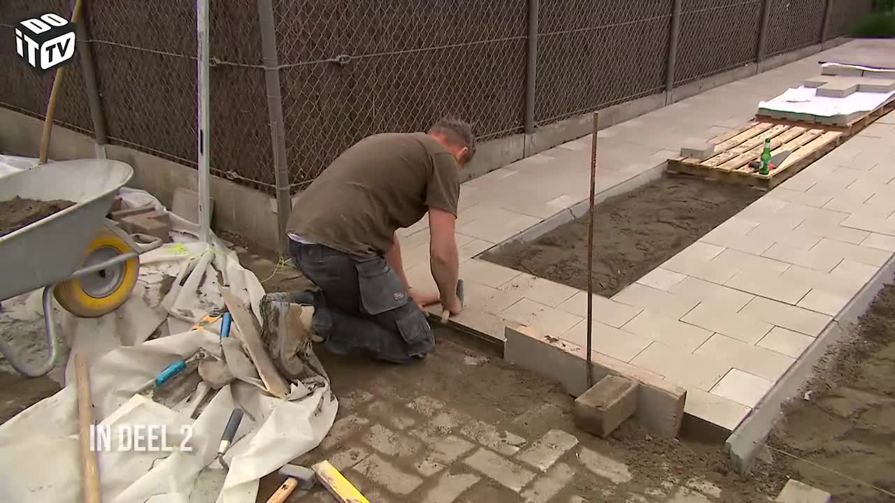 Hoe leg je een oprit aan met karrenspoor? (deel 2)