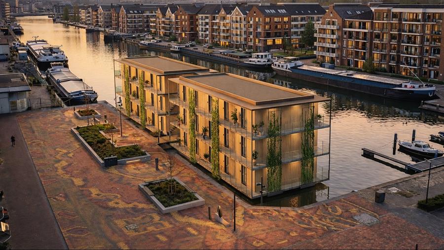 Maisons sur l'eau