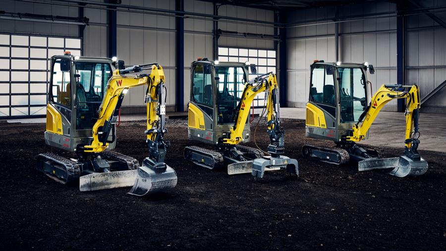 Het seizoen van de graafmachines