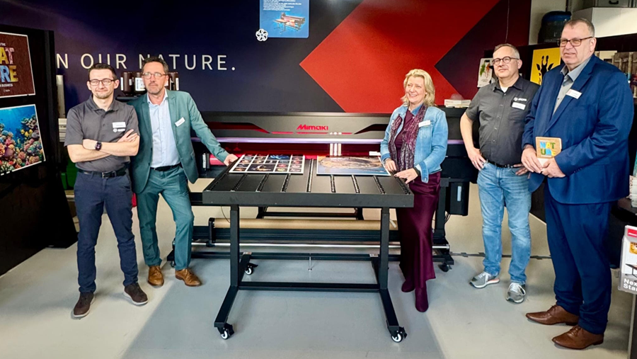 Une primeur de Mimaki à l'Open House Igepa