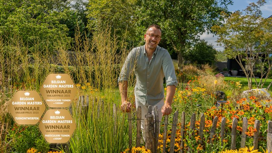 Jeamie Hendrickx triomfeert op de Belgian Garden Masters