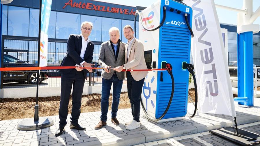 Steveny lanceert snellaadnetwerk met TotalEnergies