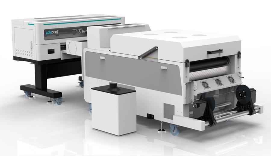 Polyprint stelt poedervrije DTF-oplossing voor op Fespa