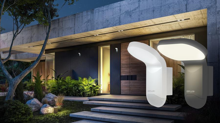 ESYLUX présente ses appliques murales pour l'extérieur