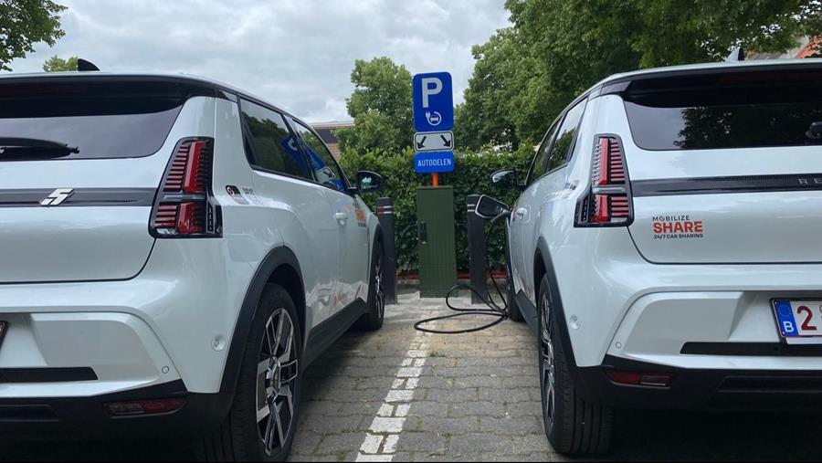 Gand teste une station de recharge bidirectionnelle